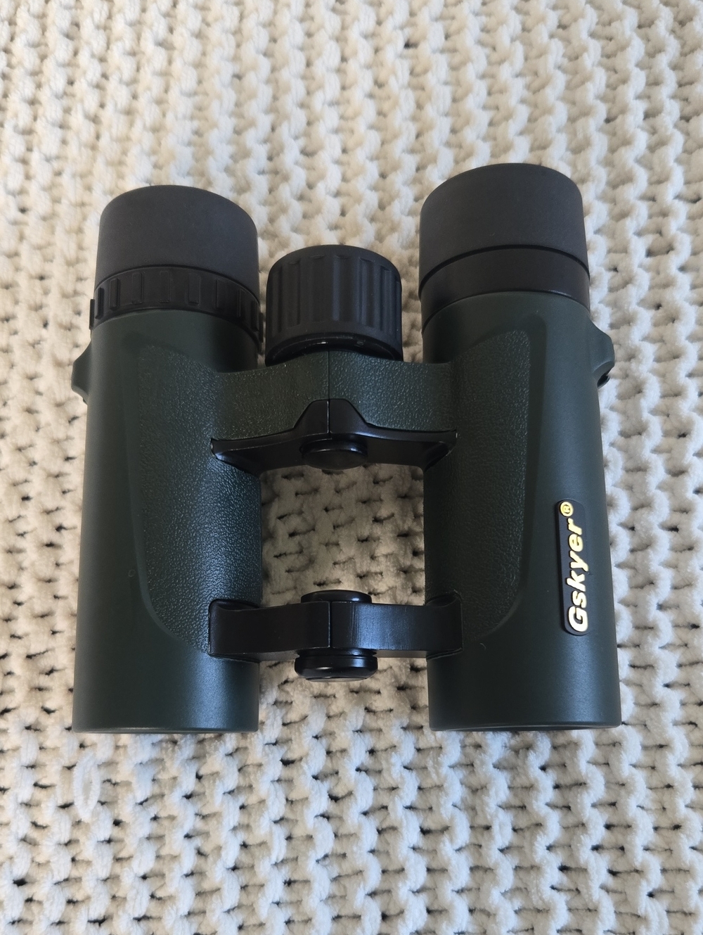 Gskyer 8x25 Compact Waterproof Roof Prism Multi-Coated Binoculars Green Case